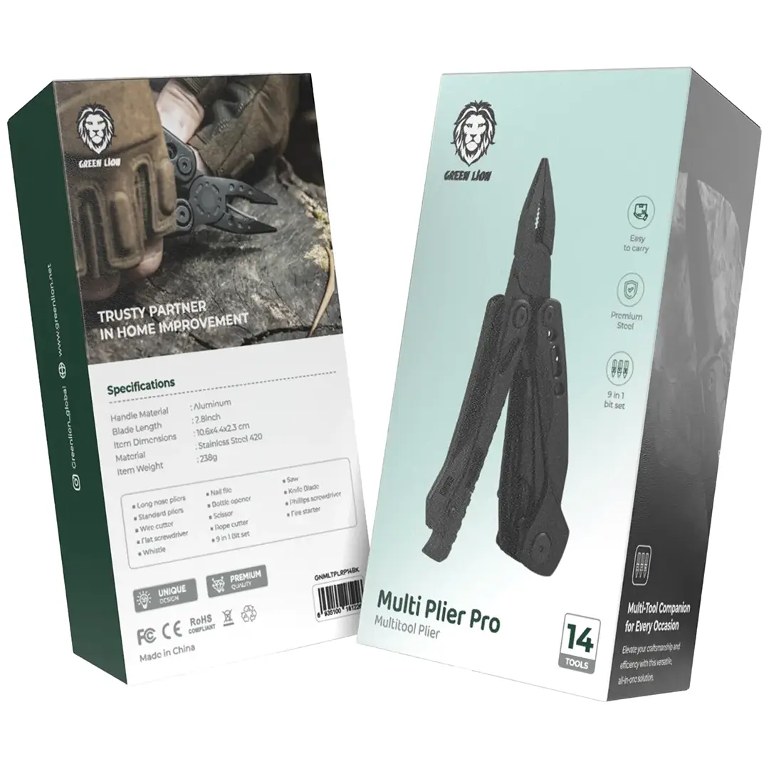 Green Lion Multi Shovel - Black