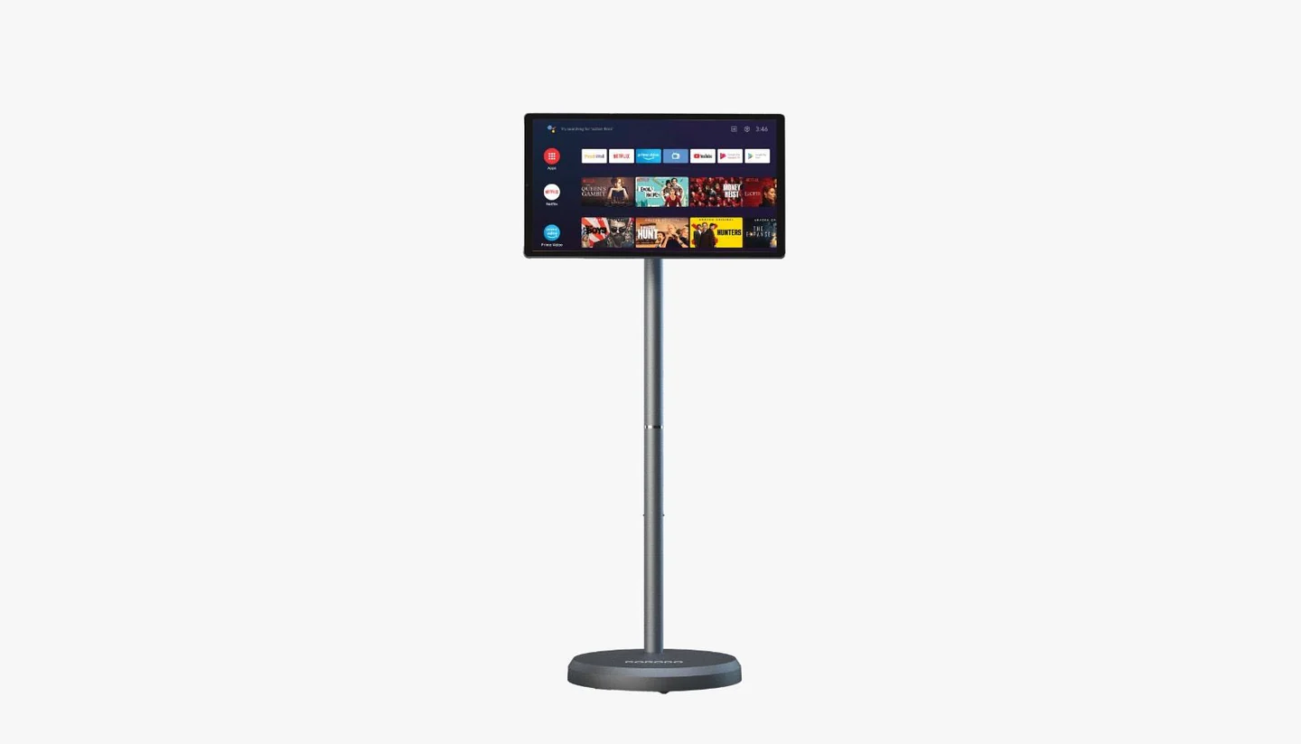 Porodo Surf 21.5" Portable Smart Monitor with 27000mAh Battery Capacity - Gray