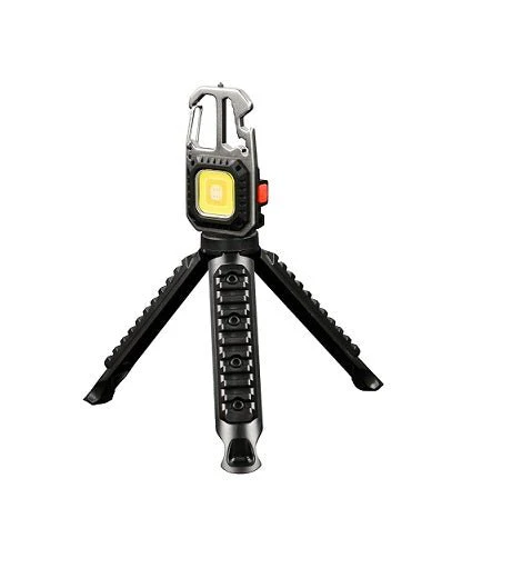 Small LED Flashlight tripod Rechargeable